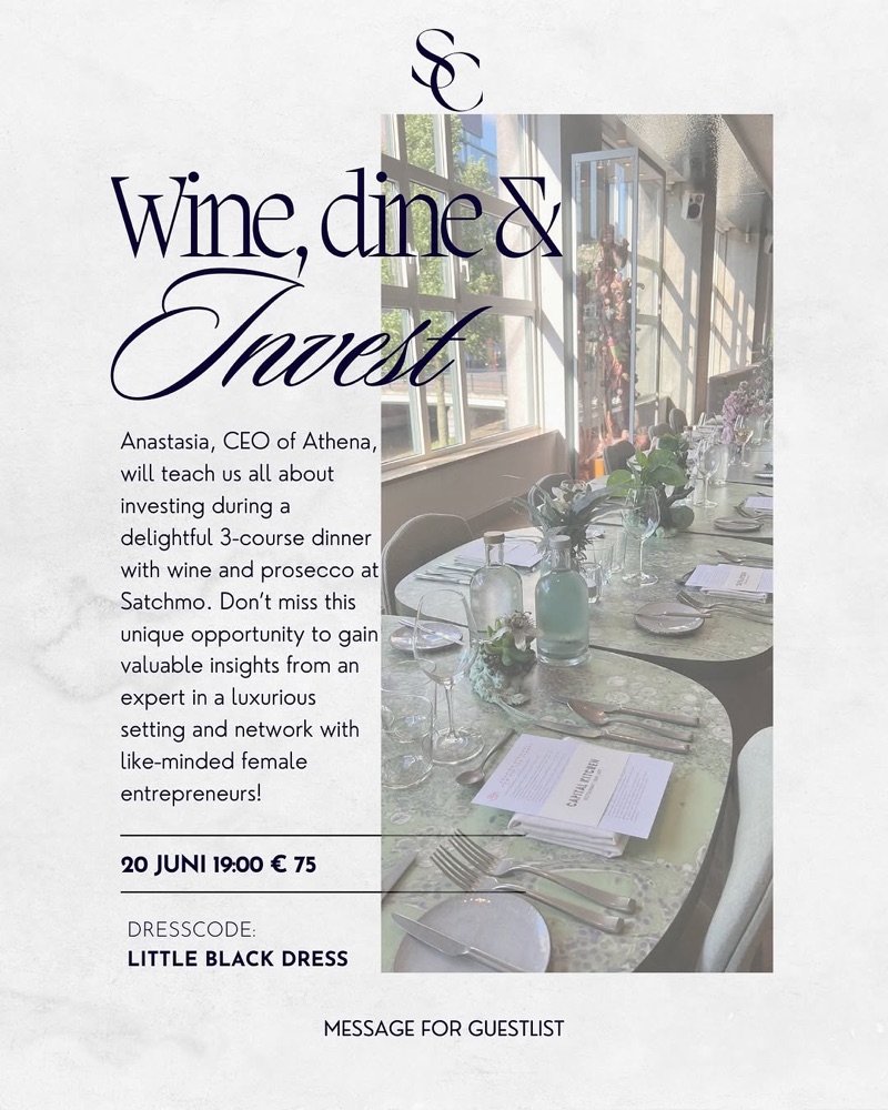 Wine, Dine and Invest, an investing masterclass over dinner